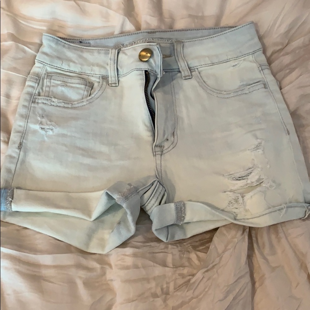 Hi-rise shorts